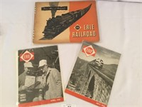 Vintage Erie Railroad Booklets-Annual Reports & Ph