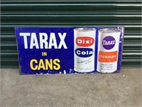 Original Tarax drink sign approx 75 x 35 cm