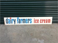 Dairy Farmers double sided wooden sign