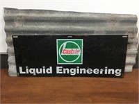 Original Castrol rack sign