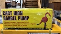 Cast Iron Barrel Pump- New in Box