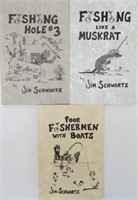 (3) Fishing Books by Jim Schwartz