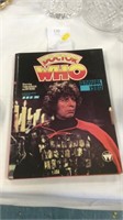 1980 Dr Who annual, signed Tom Baker