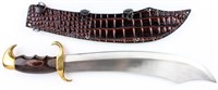 Large Pirate Buccaneer Fixed Blade Knife Jaws 721
