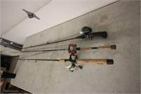 Fishing poles & reels
