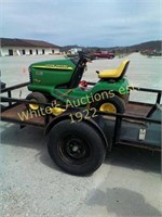 John Deere riding mower