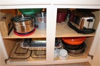 Contents of Kitchen Island Cabinet