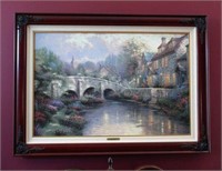 Limited Edition Thomas Kinkade signed print