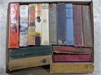 BOX: ASST. ZANE GREY HARDCOVER BOOKS
