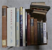BOX: APPROX. 15 GEOLOGY REFERENCE BOOKS