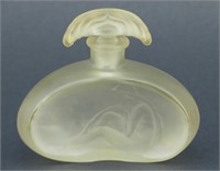 3.5" FROSTED GLASS PERFUME BOTTLE