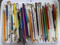 TRAY: APPROX. 40 MISC. PENCILS