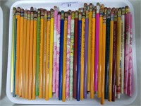TRAY: APPROX. 50 RETAIL PENCILS