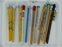 TRAY: APPROX. 15 ELECTRICAL  ADVERTISING PENCILS