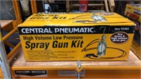 Central Pneumatic Spray Gun Kit- New
