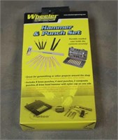 Wheeler Hammer & Punch Set -New-