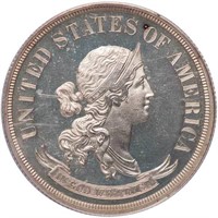 50C 1870 J-951. PCGS PR64 CAC