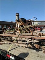 Horse drawn wagon axle