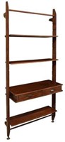 ITALIAN MID-CENTURY MODERN TEAKWOOD BOOKCASE