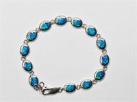 Silver Opalite Bracelet