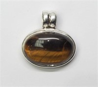 Silver Gemstone Pendant