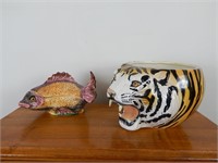 Unusual Animal Figure Vessels