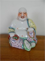 Large Ceramic Seated Budda Figure