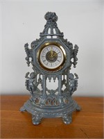 Antique German Smelter Wind Up Desk Clock
