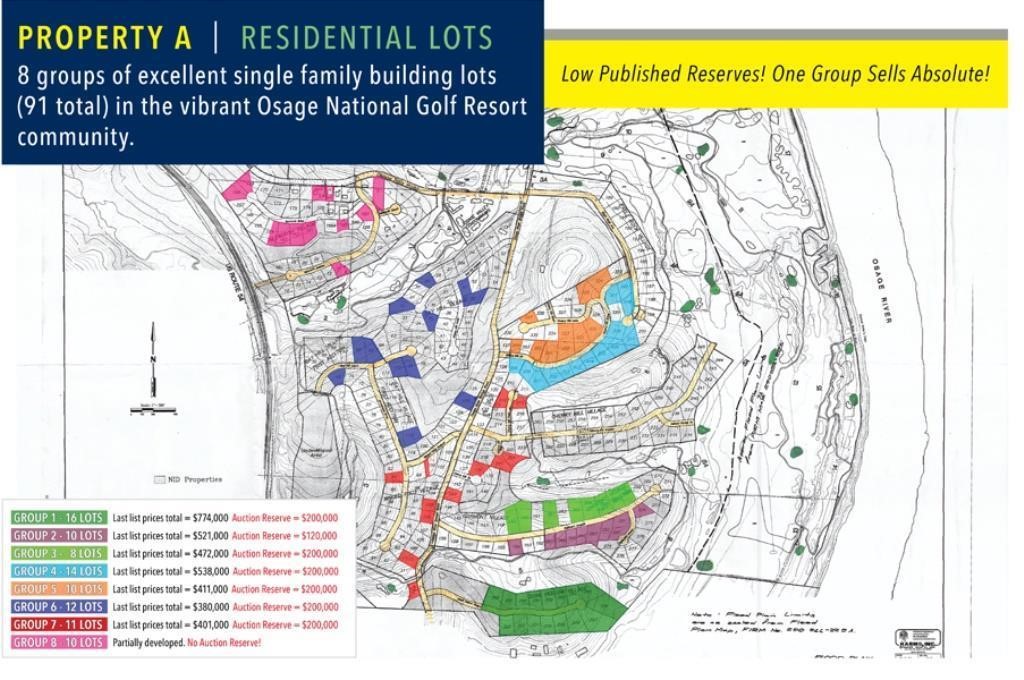 Osage National Building Lots Online Auction (Property A)