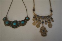 2 Fabulous Antique Asian Necklaces