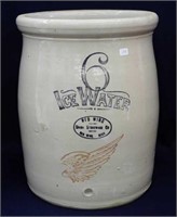 Red Wing 6 Gal Ice Water w/Oval over 6" wing