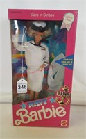 1990 Mattel Barbie Stars 'N Strips Navy