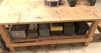 74” Wooden workbench