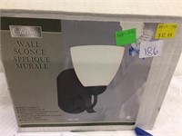 wall sconce new in box 5"wx8" high