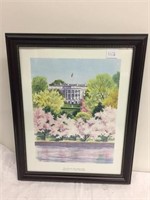Cherry Blossom framed print 12.5x16"