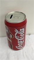 8" high Coca cola bank