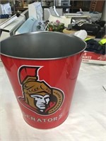 10" high Senators pail