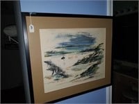 Alfred Birdsey Bermuda Framed Art