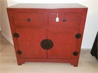 Oriental Cabinet Red