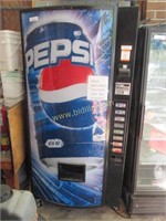 Dixie-Narco Pepsi Vending Machine on Wheels