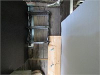 Lot-Shelf Rack, Coat Rack w/Industrial Bolts-5'x9"
