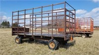 Steel basket wagon