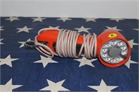 Vintage Orange Lineman Rotary test phone