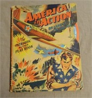 WWII Era "America in Action" Play Book.