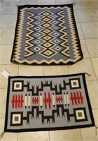 Native American Woven Rugs.