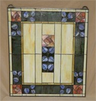 Stained Leaded Glass Window.