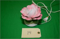 DELICATE ROSE SMALL TABLE LAMP