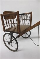Old Toy Rickshaw Type Buggy