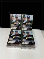 4 for 1 group of 1998 maxx race cards unopened