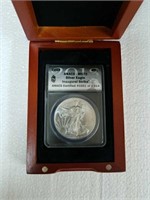 2013 silver eagle liberty dollar with